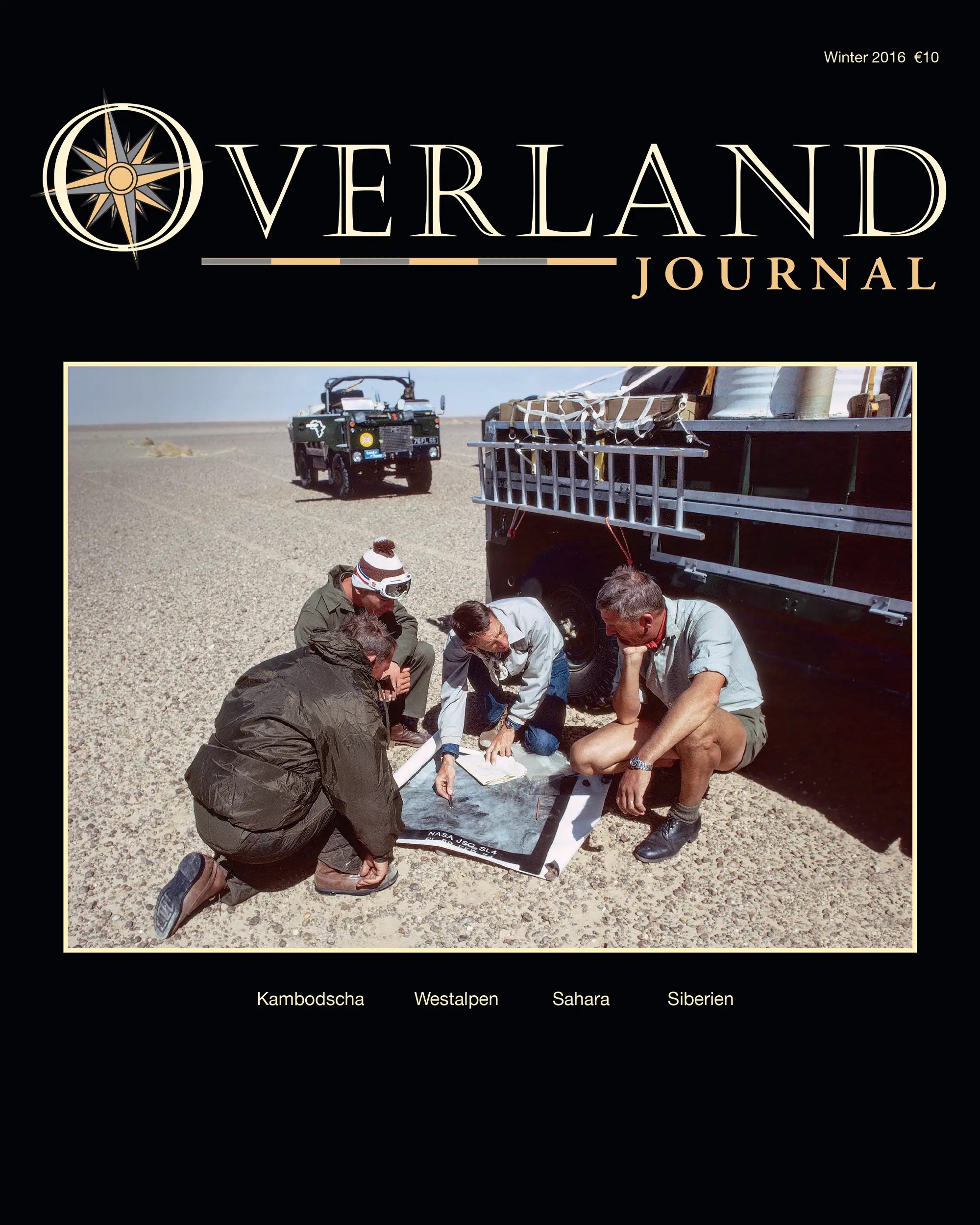 Winter 2016: Kambodscha, Westalpen, Sahara und Sibirien: Expeditionsreisen und Produkttests