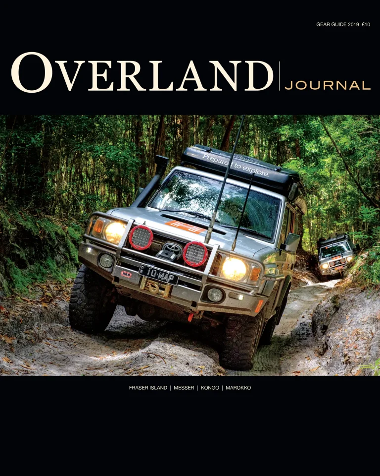 overland journal deckblatt 2019 gear guide