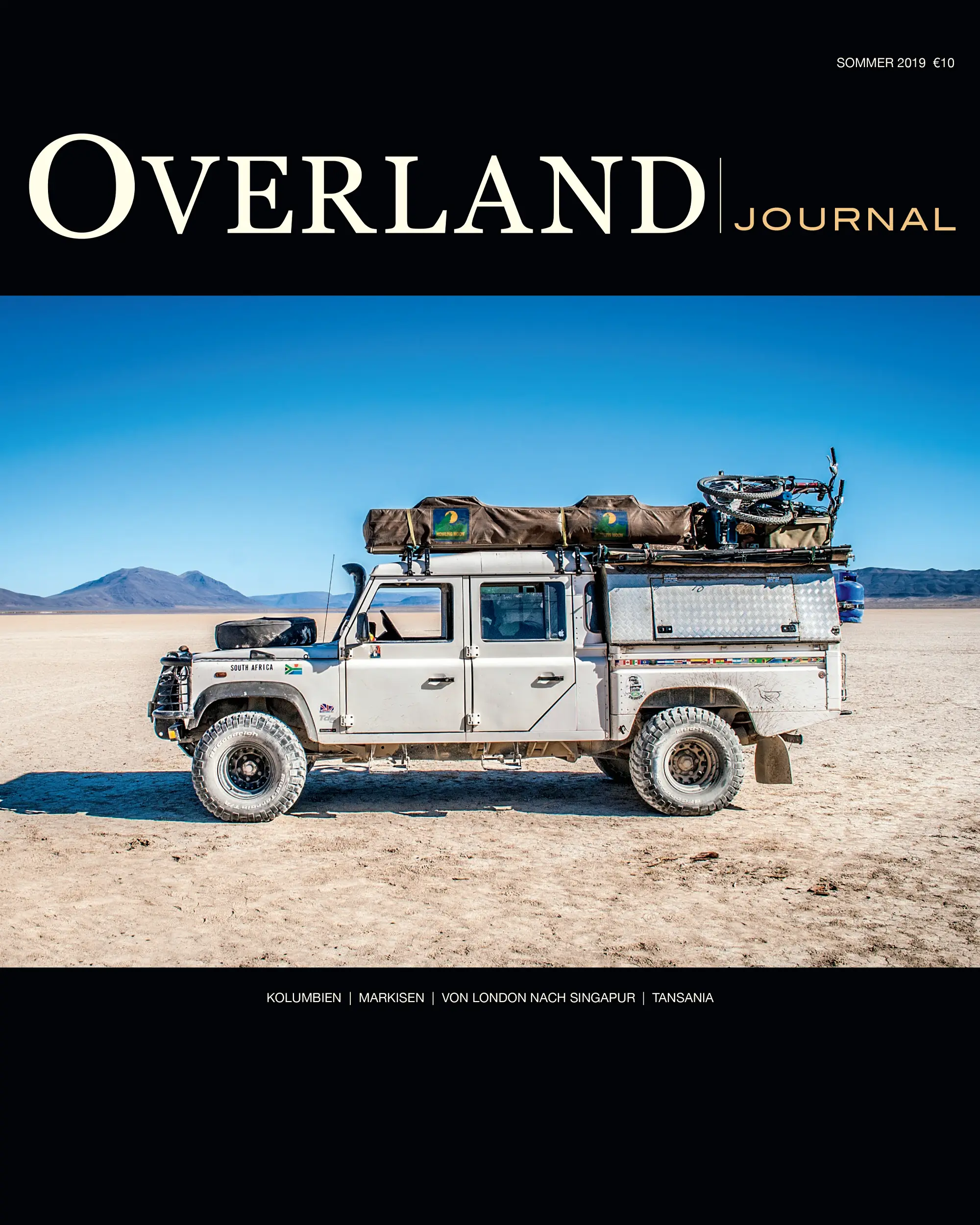 Summer 2019: Kolumbien und Tansania, Awnings, Expedition Vehicles, Photography, Skills und Conservation