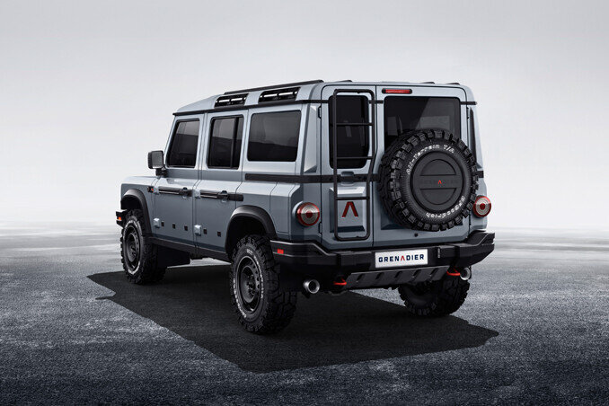 grenadier rear view