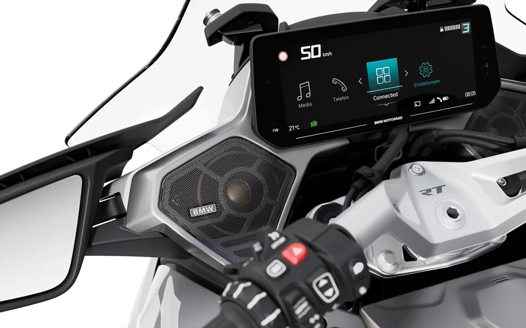 BMW 1300RT cockpit