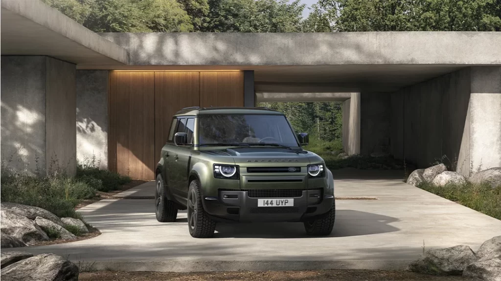 land rover defender urban environment