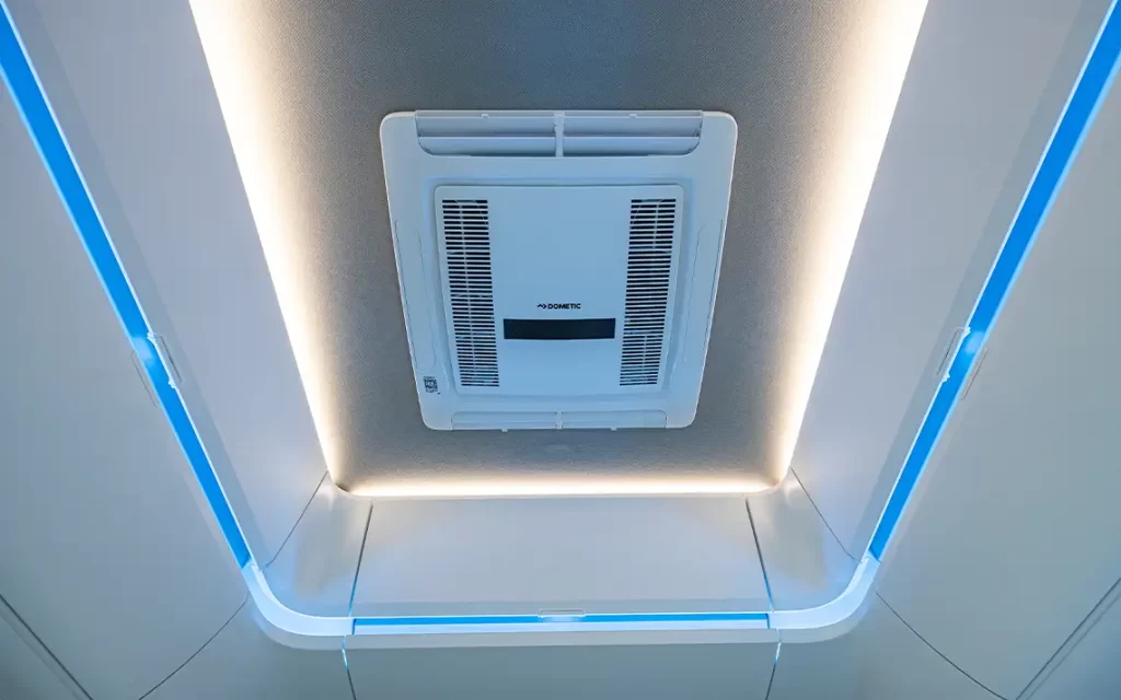 Dachklimaanlage optional erhältlich