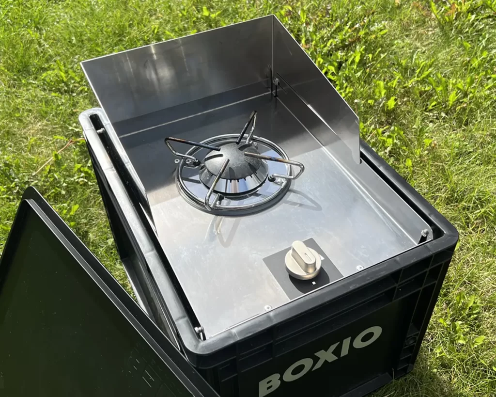 boxio cook ready to be used