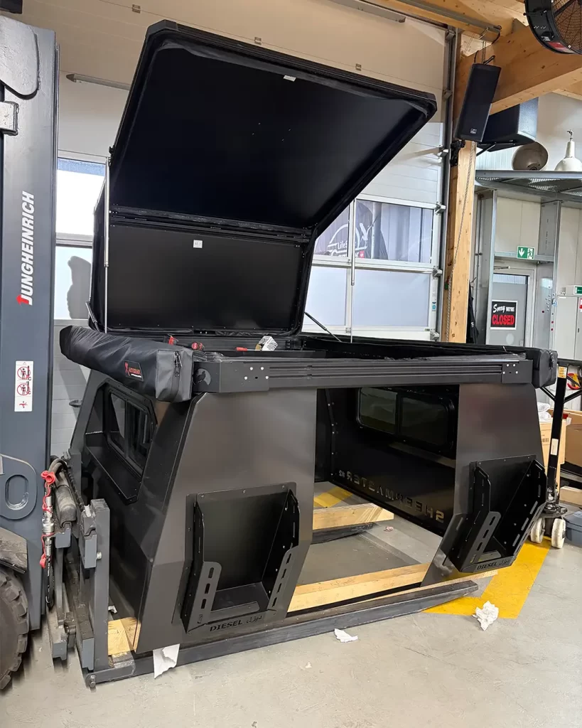 Der neue Heckkoffer für den Sheepmaster