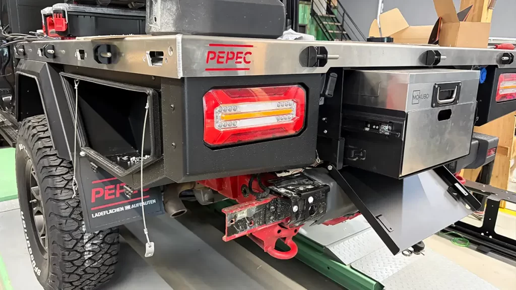 Harmonie: Das neue Sheepmaster-Heck mit integrierter MOKUBO-Küche