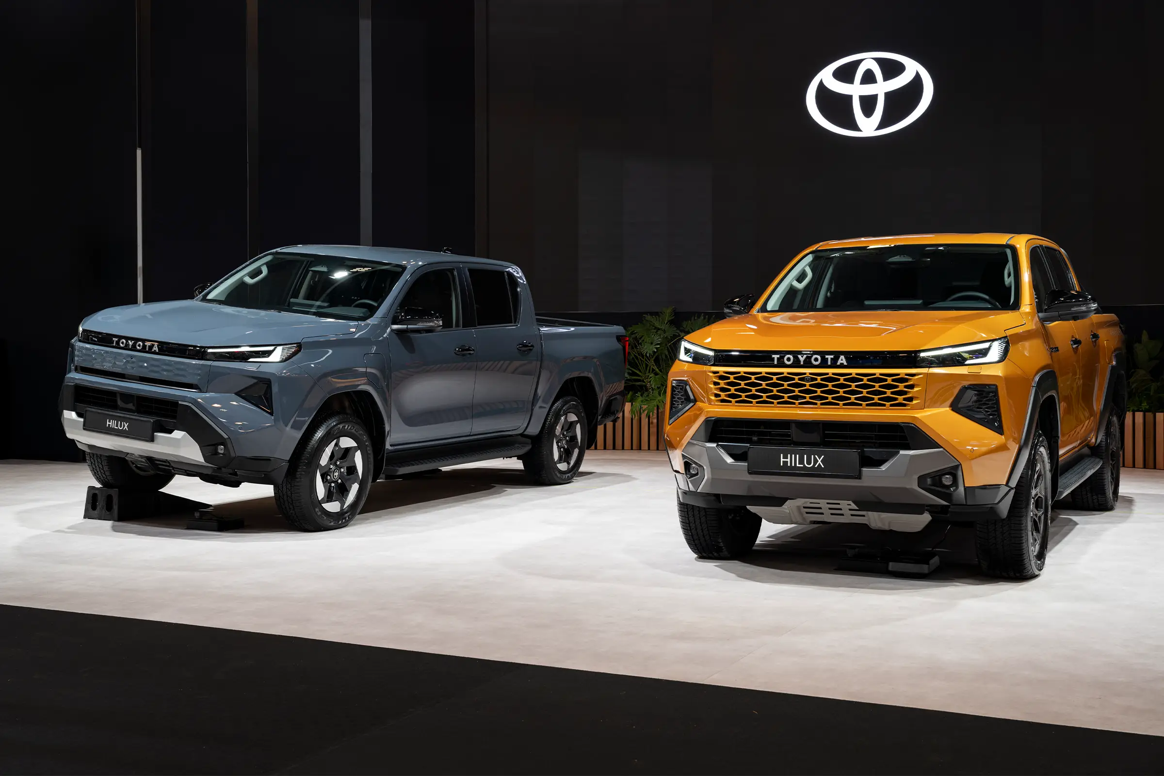 Toyota hilux launch in Brussels, January 2026