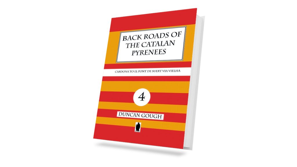 Book cover, Backroads of the Catalan pyrenees by Duncan Gough